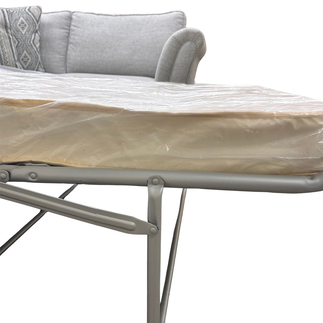 'Aria' Linen Fabric 2 Corner 1 Sofa Bed