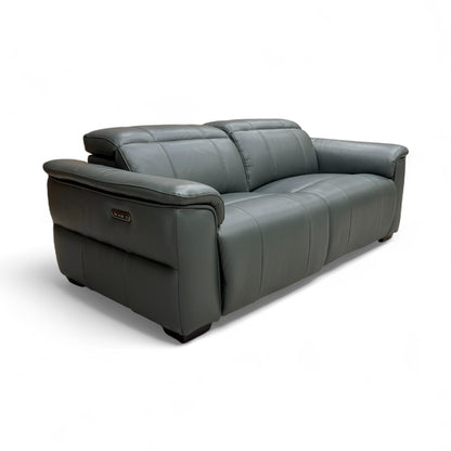 A view focusing on the back of the headrests, showing the mechanism or the padding detail.