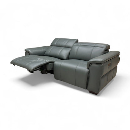 An image focusing on the stitching and tailoring details on the seat and back cushions.