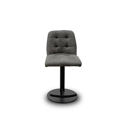 'Merlin' Faux Leather Swivel Barstool