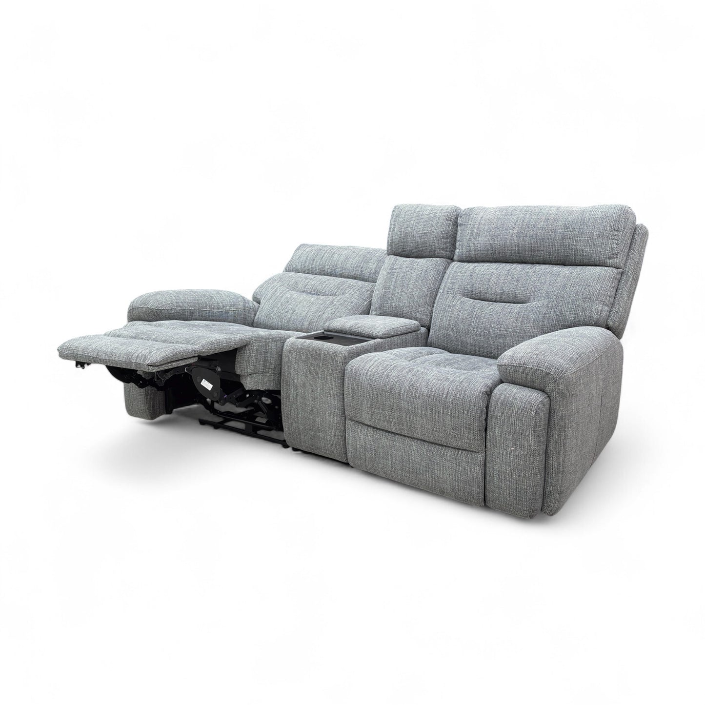 An image focusing on the seating and back cushions, emphasizing the segmented padding for comfort.