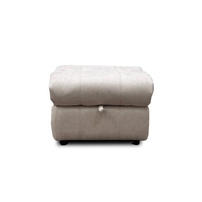 'Moreno' Bfa-Bnn-R26 Cream Fabric Storage Footstool