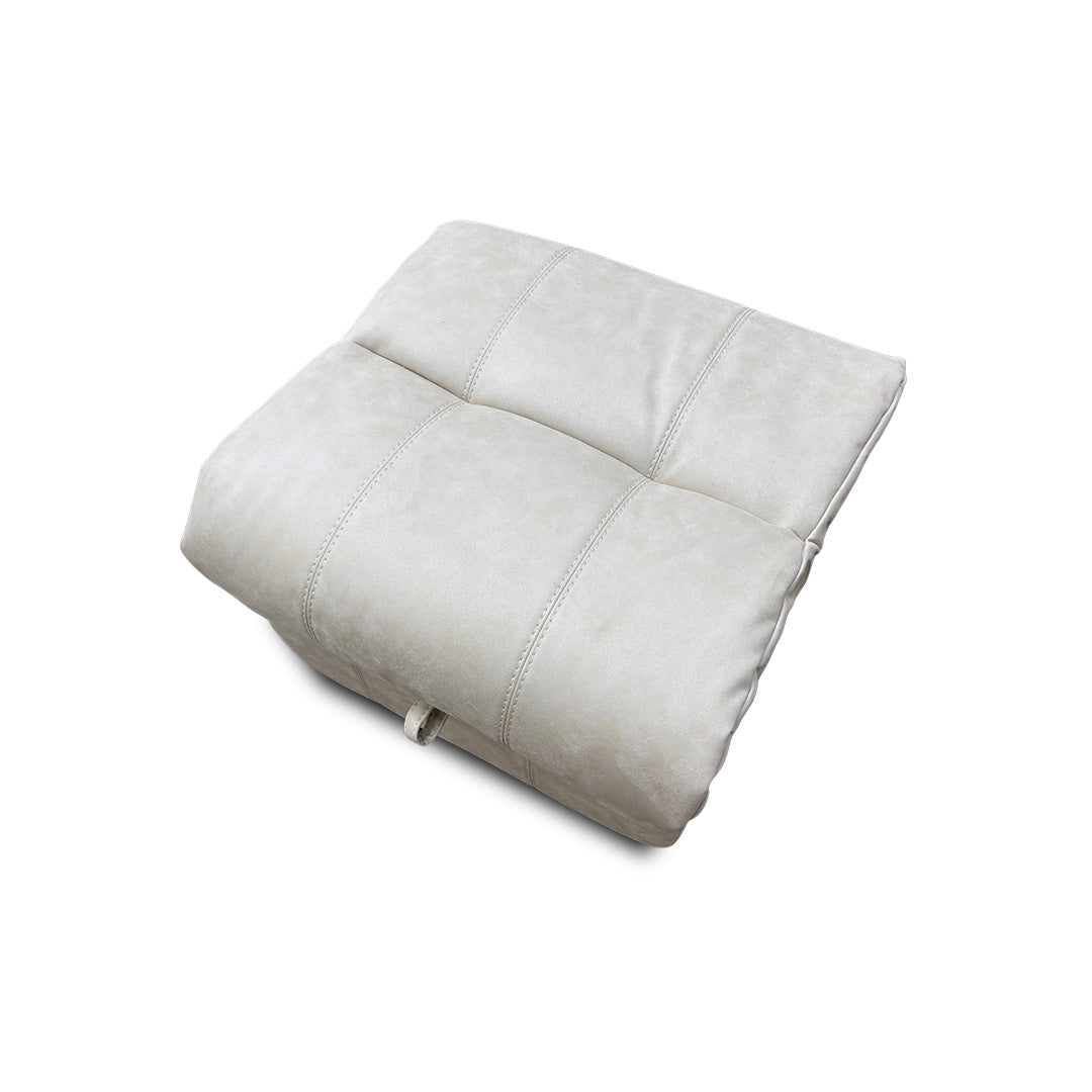 'Moreno' Bfa-Bnn-R26 Cream Fabric Storage Footstool