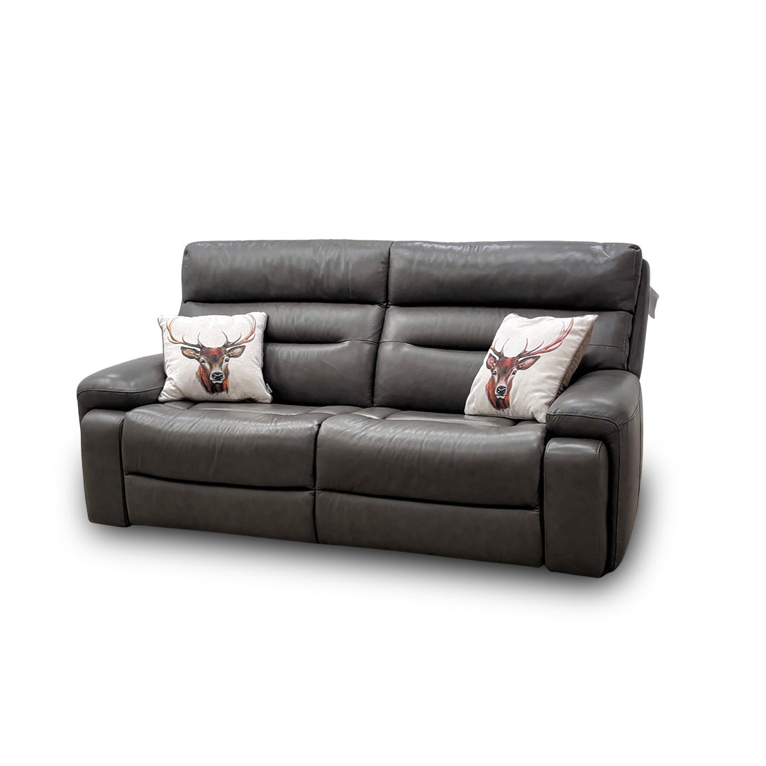 'Cinemax' Piompo Lx-6404 Leather 3 Seater Sofa