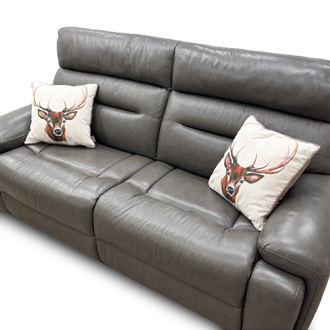 'Cinemax' Piompo Lx-6404 Leather 3 Seater Sofa