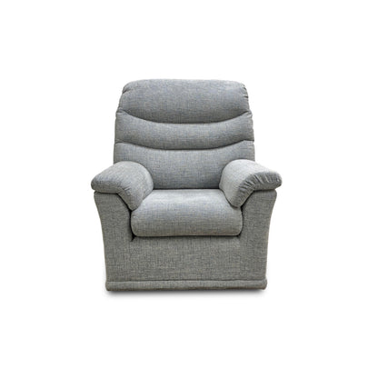 G Plan 'Malvern' B161 Mamas Sky Tight weave Fabric Armchair