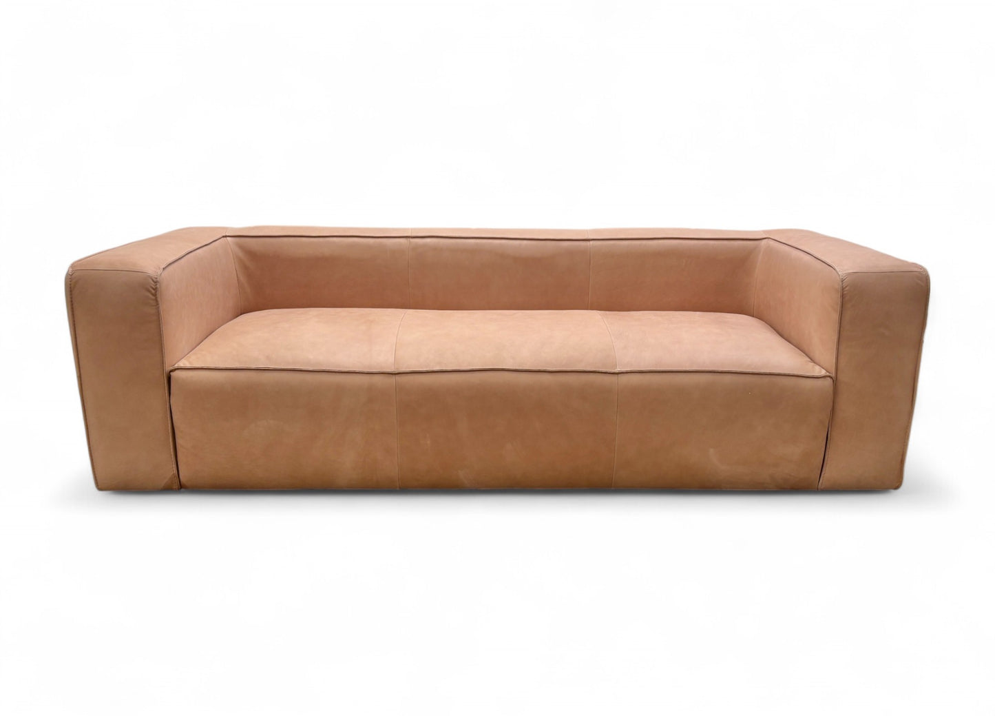 ‘Emiliano’ Cashmere Leather 3 Seater Sofa