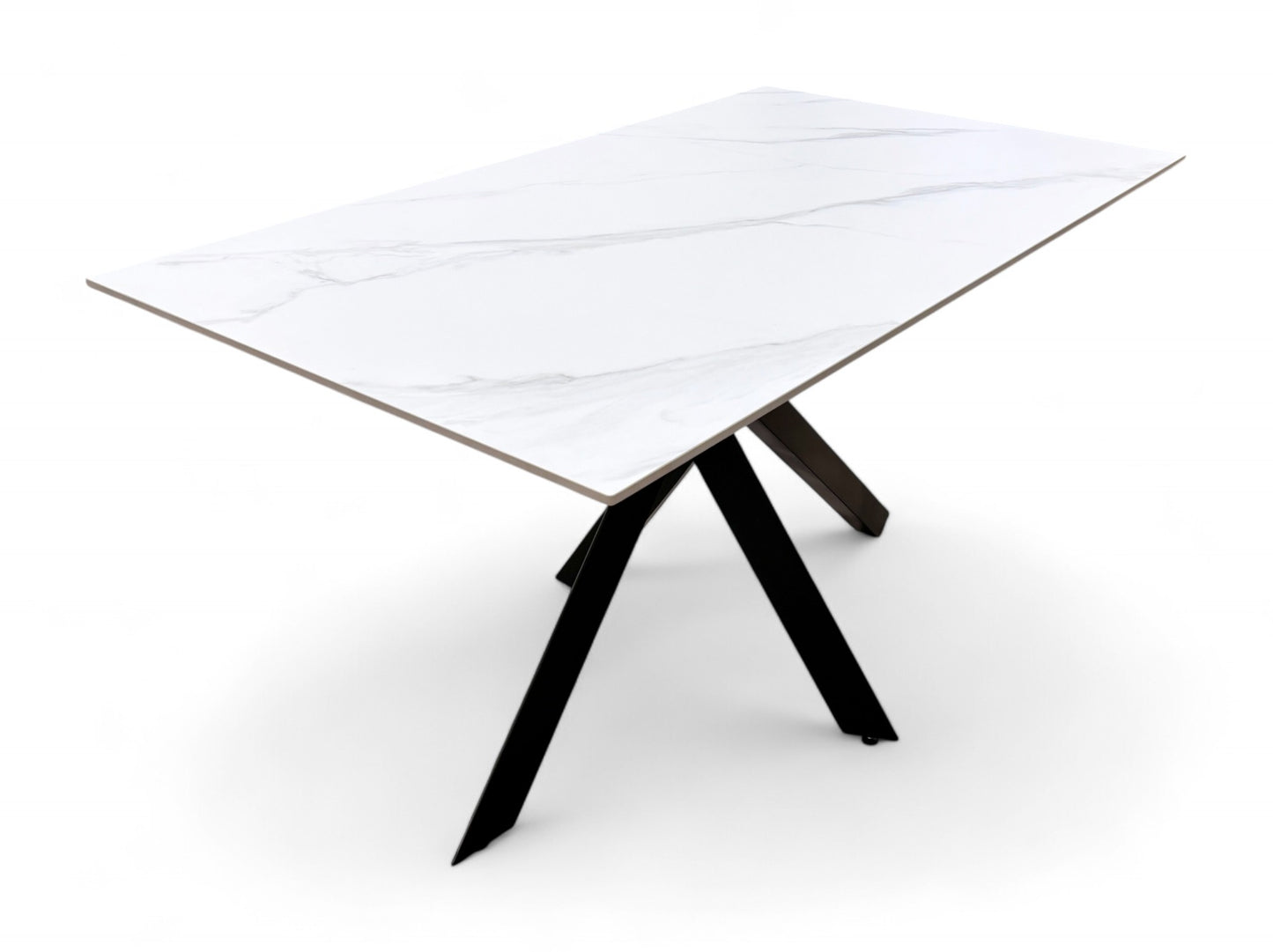 ‘Antonio’ Marble Effect Dining Table