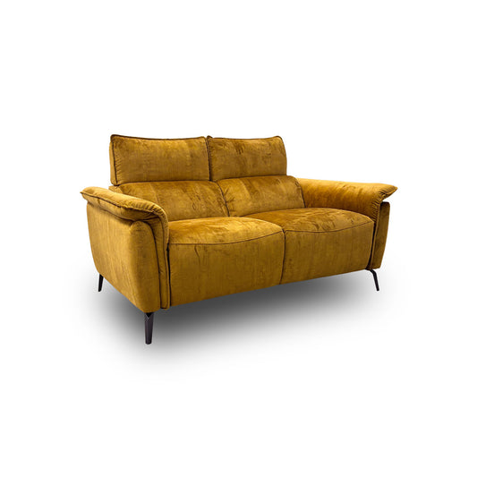 ‘Jude’ 52002 Heritage Saffron Velvet 2 Seater Sofa