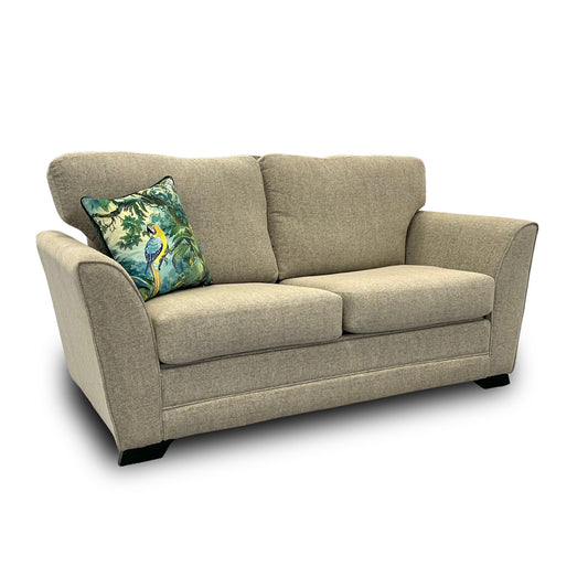 ‘Poppy’ Oatmeal Tight Weave Large 2 Seater Sofa Bed