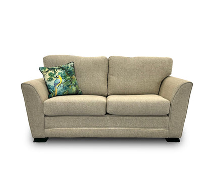 ‘Poppy’ Oatmeal Tight Weave Large 2 Seater Sofa Bed