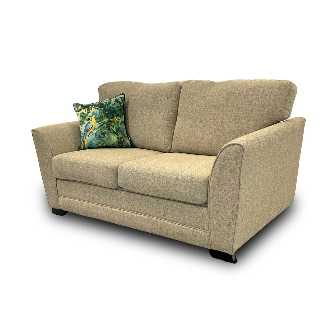‘Poppy’ Oatmeal Tight Weave Large 2 Seater Sofa Bed