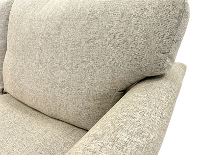 ‘Poppy’ Oatmeal Tight Weave Large 2 Seater Sofa Bed