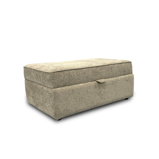 Boutique Collection ‘Blenheim’ Darwin Mink Large Storage Stool