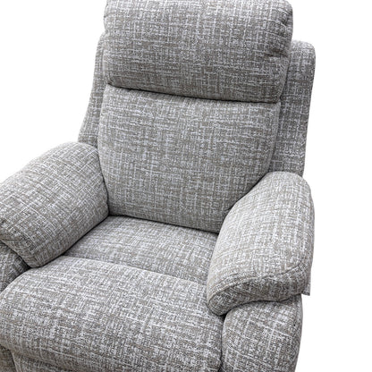 G Plan ‘Kingsbury’ B102 Shore Oatmeal Small Woven Fabric Lift and Rise Recliner Chair