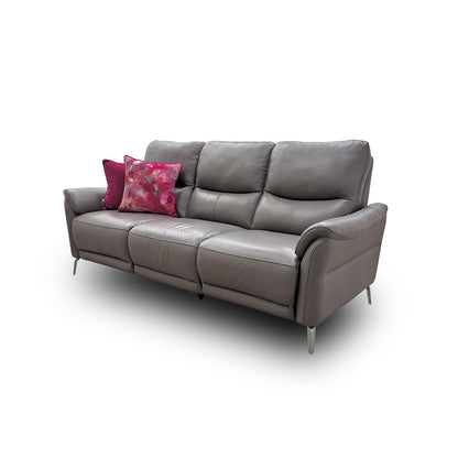 'Daytona' Cat-40/15 Elephant Leather 3 Seater Sofa