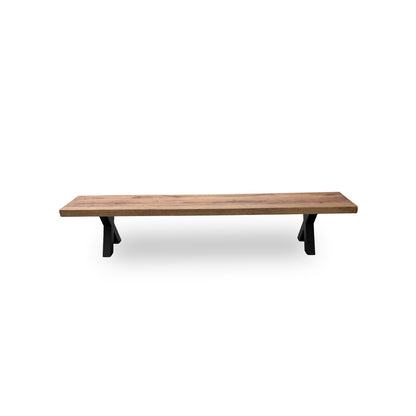 Bodahl 'Terra' 06 0ld Bassano Compact Solid Oak 240cm Dining Bench