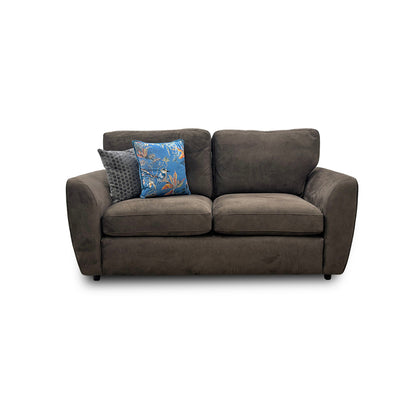 'Hackney' Dapple Fabric Olive Green All Over 2 Seater Sofa Bed