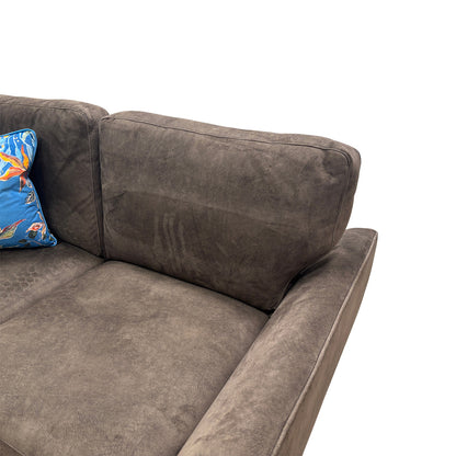 'Hackney' Dapple Fabric Olive Green All Over 2 Seater Sofa Bed