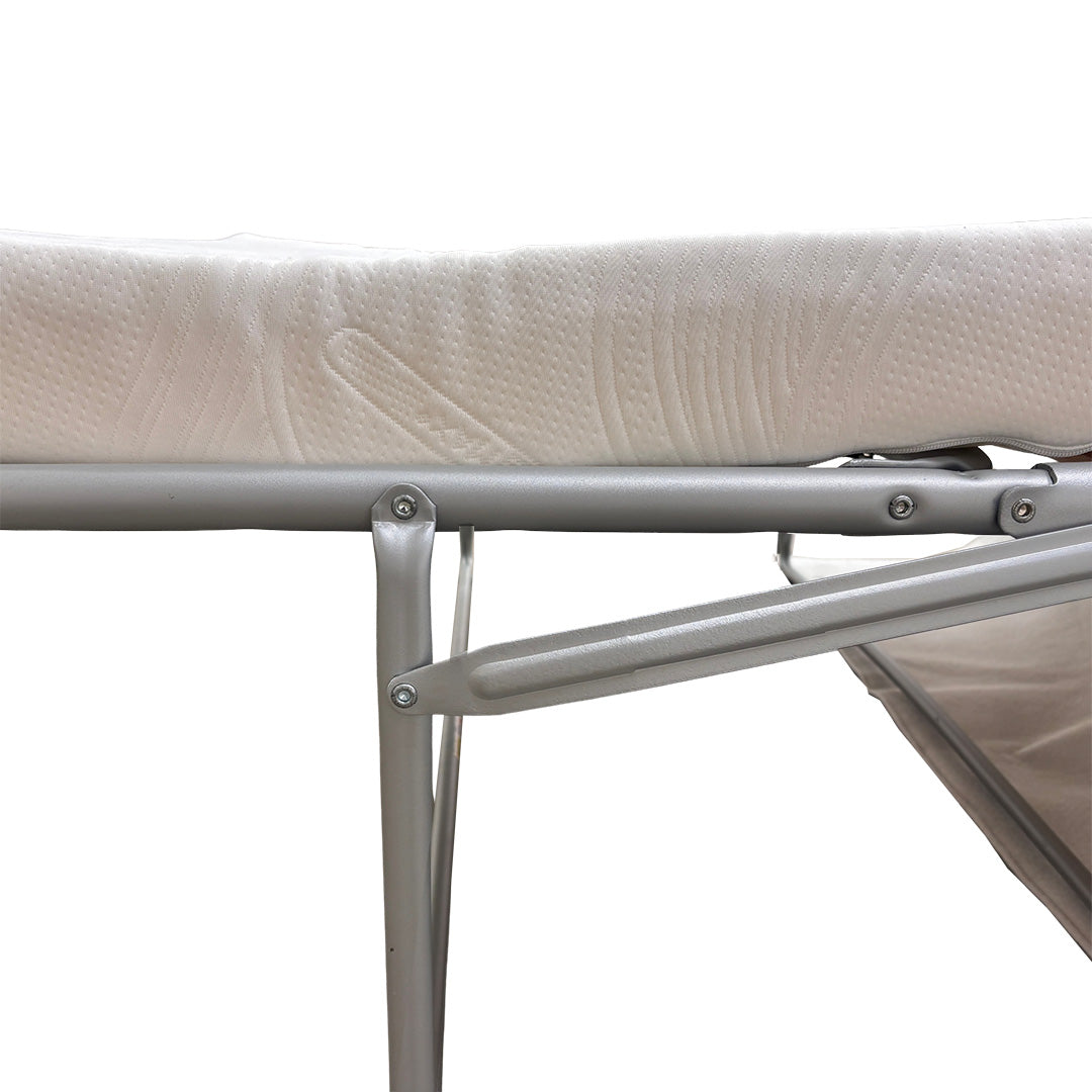 'Hackney' Dapple Fabric Olive Green All Over 2 Seater Sofa Bed