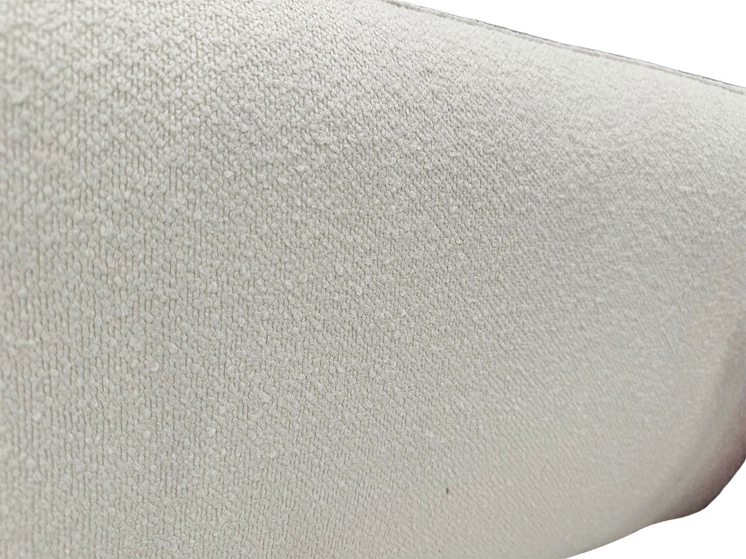 ‘Lexia’ Ivory Calix Boucle 2 Seater Sofa