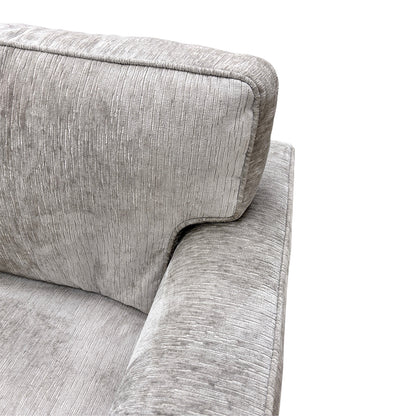 'Elora' Kento 301 Warm Grey Dbf Fabric Armchair