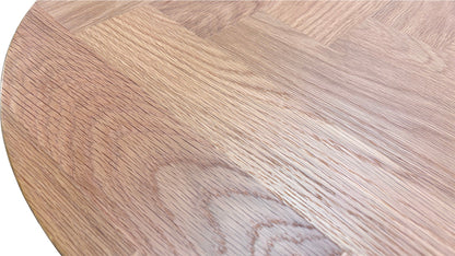 'Nate' Natural Oak Lamp Table