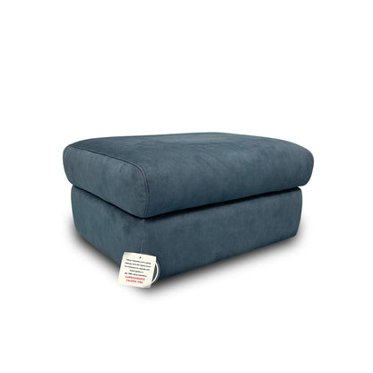G Plan ‘Thornbury’ Stingray Indigo A125 Velvet Storage Footstool