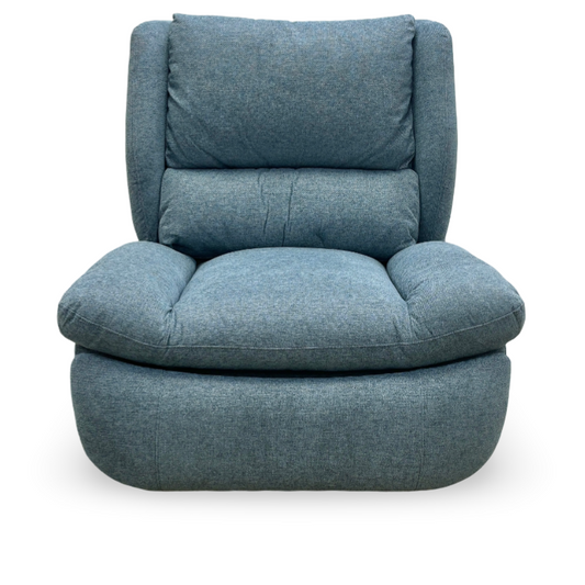 ‘Freddy’ Marine Fabric Electric Reclining Swivel Rocker Chair