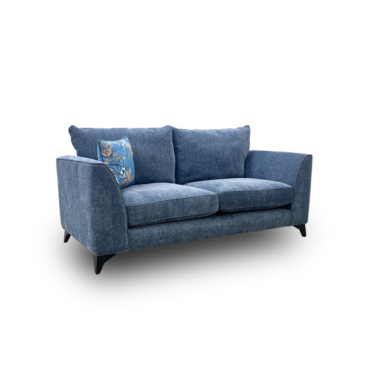 'Horizon' Polaris Cornflower We Fabric 3 Seater Sofa