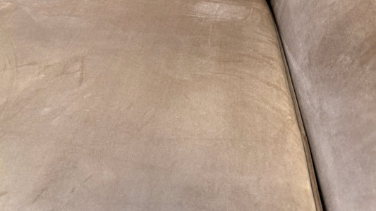 ‘Alyssia’ Latte Self Piped Formal Back 4 Seater Sofa