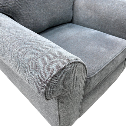 'Ashford' Cherub Duck Egg All Over Fabric Armchair