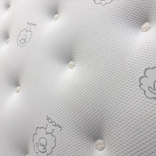 'Lottie' Wool Tuft & Snooze 1500 Pocket Mattress - King