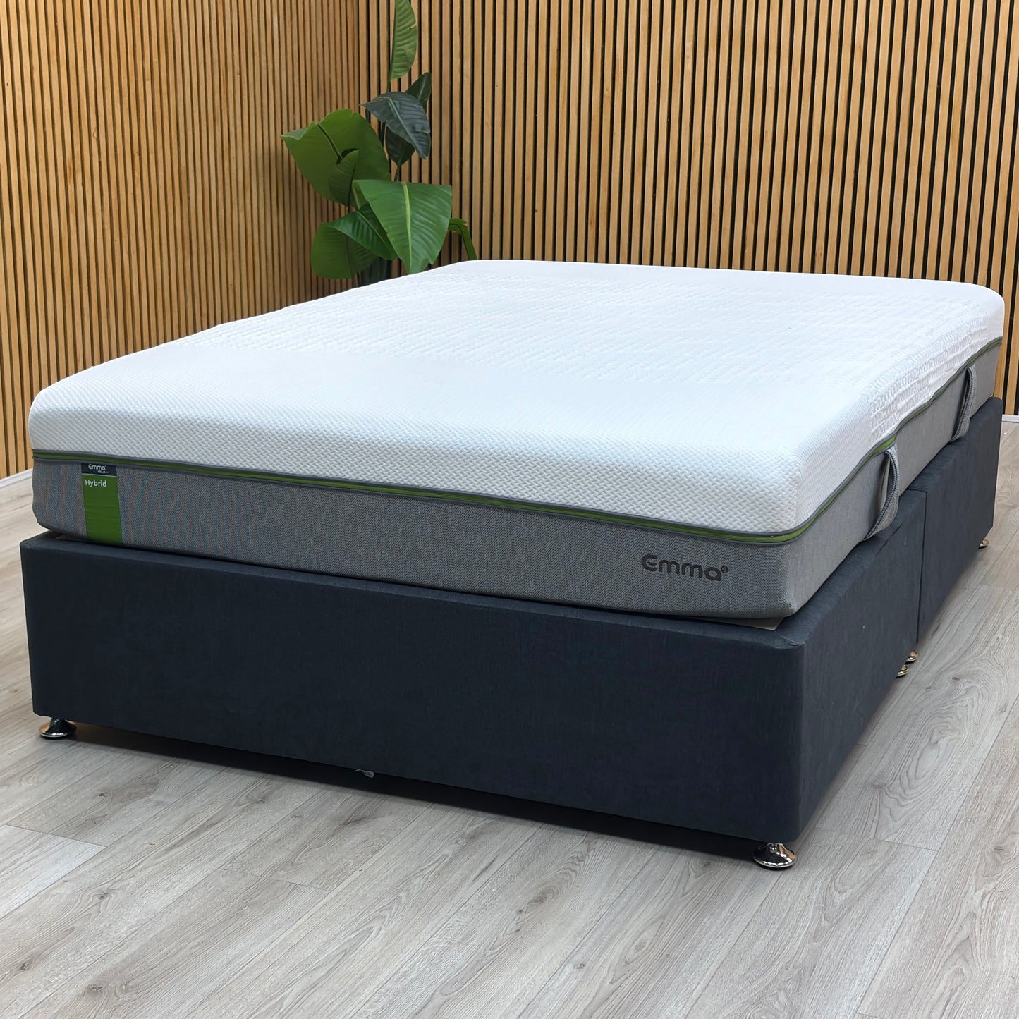 Emma Mattress Helix Hybrid Medium Firm 319 Spring Memory Foam Mattress - Double Furniture Village