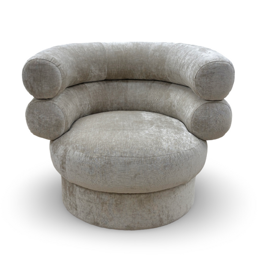 ‘The Fitzrovia’ Beige Chenille Accent Chair