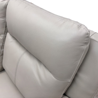'Bobby' Leather Cat-55/83 Lead Grey 3 + 2 Seater Power Recliner Sofa Set