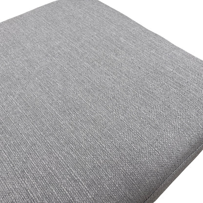 ‘Darcy' Grey Fabric Storage Footstool