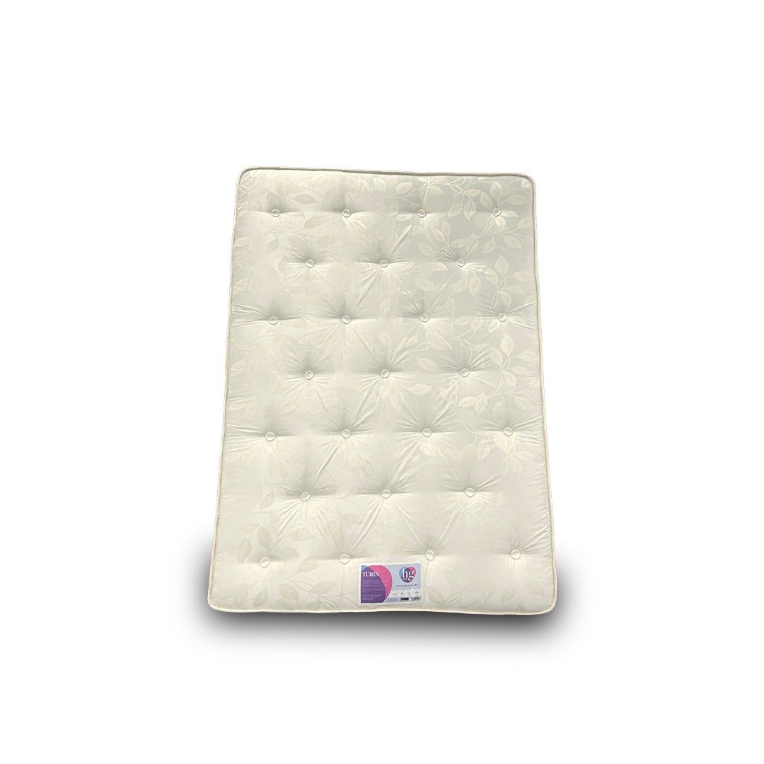 ‘Turin’ Hypoallergenic Firm Fully Pocket Sprung Double Sided Mattress - Double
