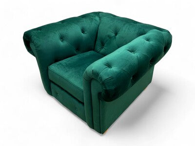 ‘Belair’ Forest Sensual Velvet Armchair
