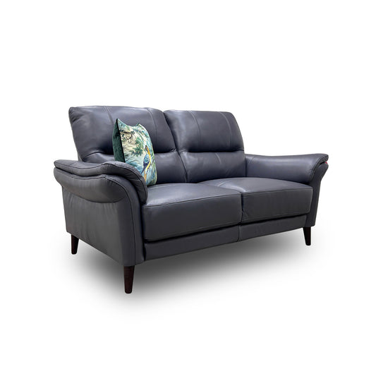 ‘Winner' Montana Cat-60/18 Lavender Grey Leather 2 Seater Sofa