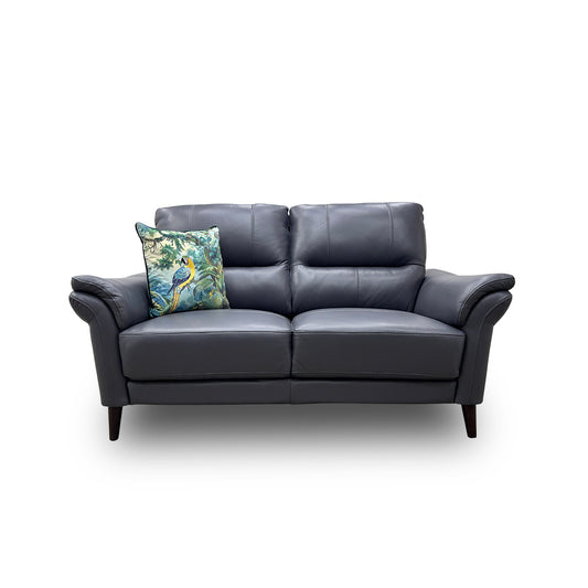 ‘Winner' Montana Cat-60/18 Lavender Grey Leather 2 Seater Sofa