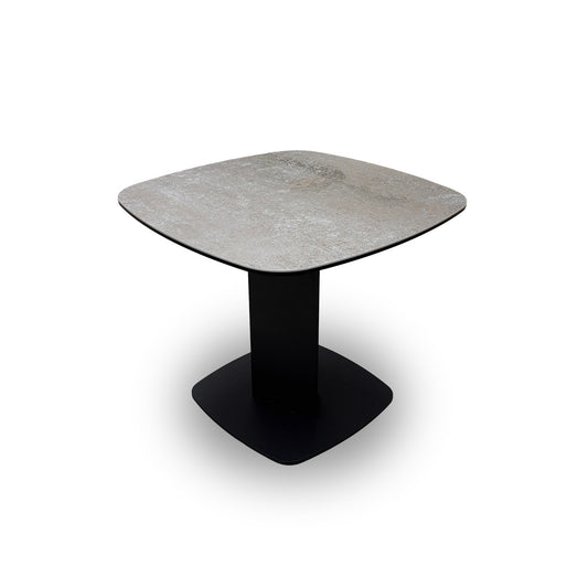‘Catalina’ Grey Marble Effect Spanish Ceramic Lamp Table