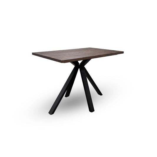 ‘Mars’ Dark Oak Solid Oak 130cm Bar Table
