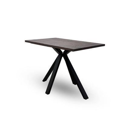 ‘Mars’ Dark Oak Solid Oak 130cm Bar Table