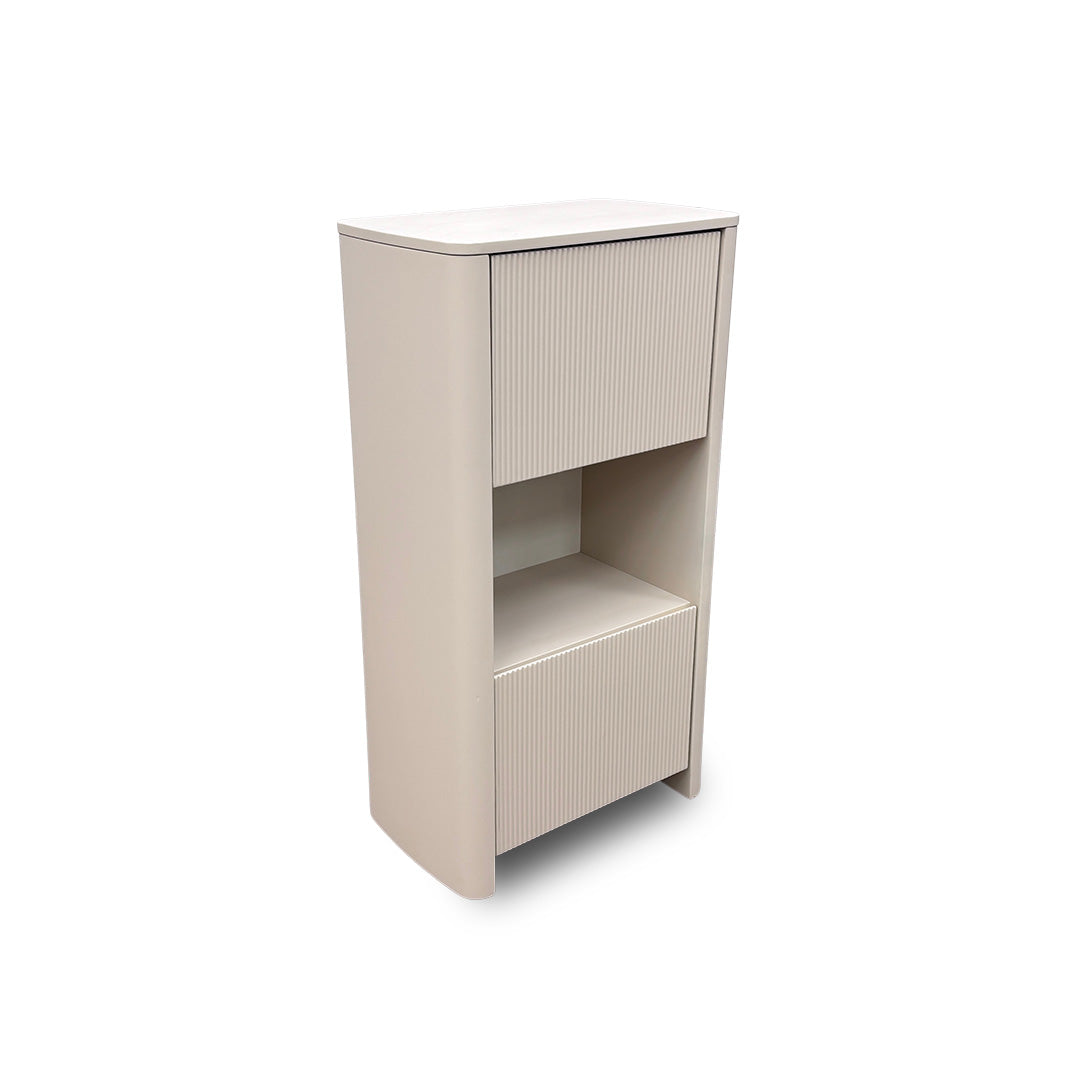 ‘Avorio' Ceramic Top Highboard with LED Light