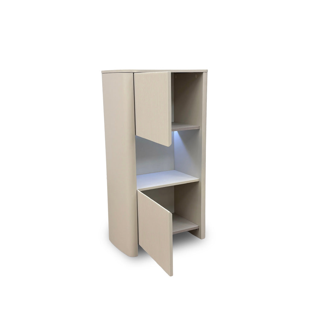 ‘Avorio' Ceramic Top Highboard with LED Light