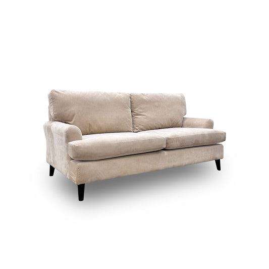 'Jackson' Oatmeal Chenille Fabric 3 Seater Sofa