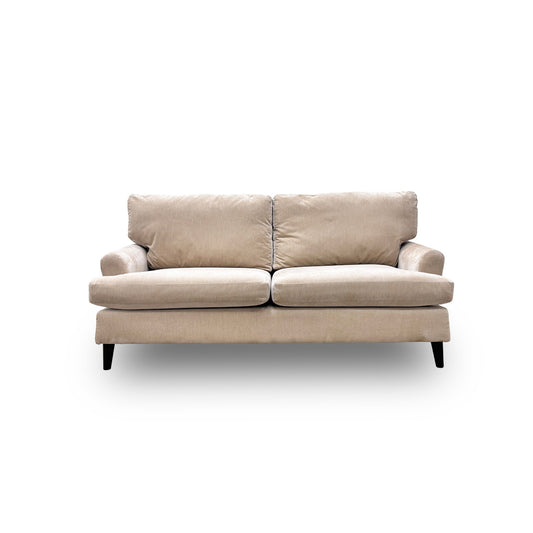 'Jackson' Oatmeal Chenille Fabric 3 Seater Sofa