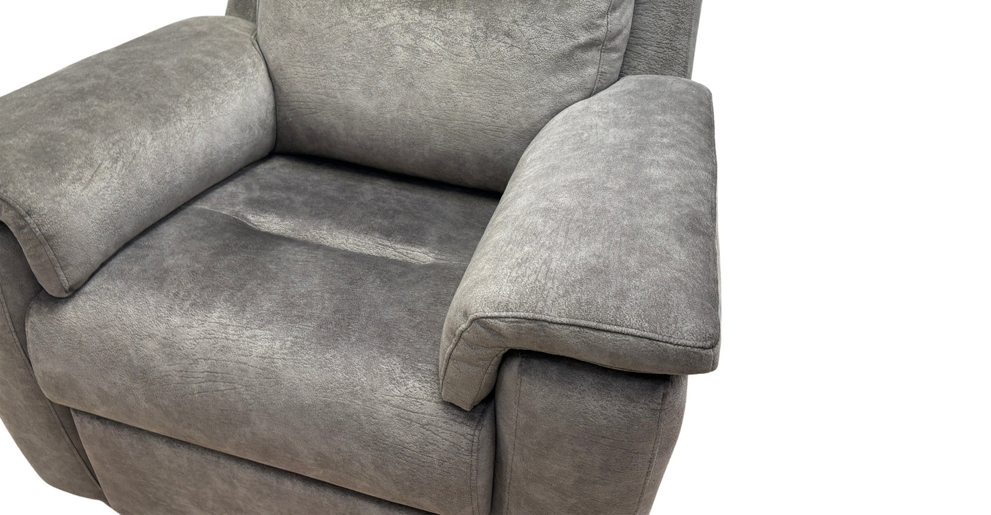 G Plan ‘Thornbury’ Marble Charcoal Velvet Armchair