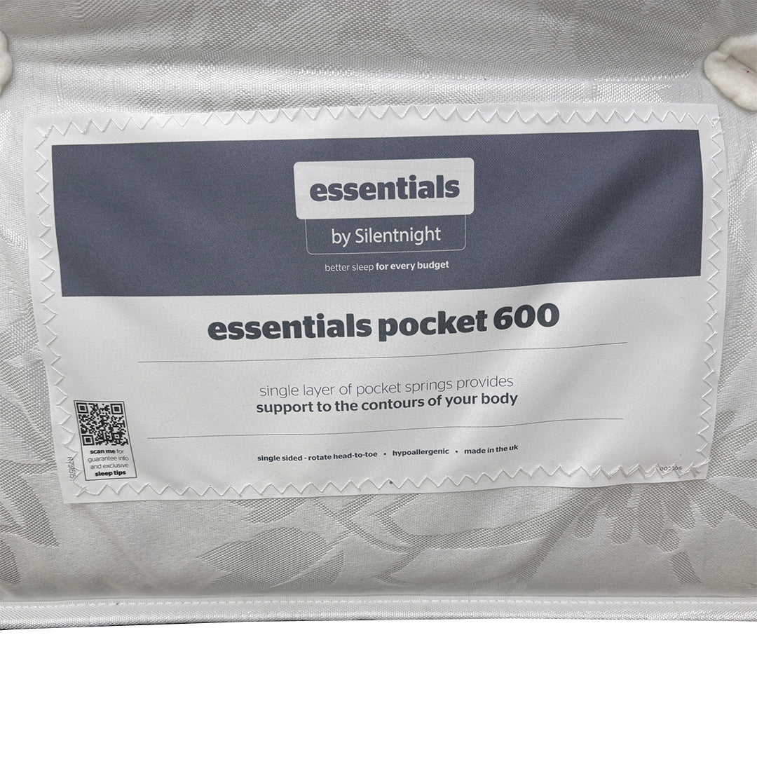 'Silentnight' Essentials 600 Pocket Mattress - Double
